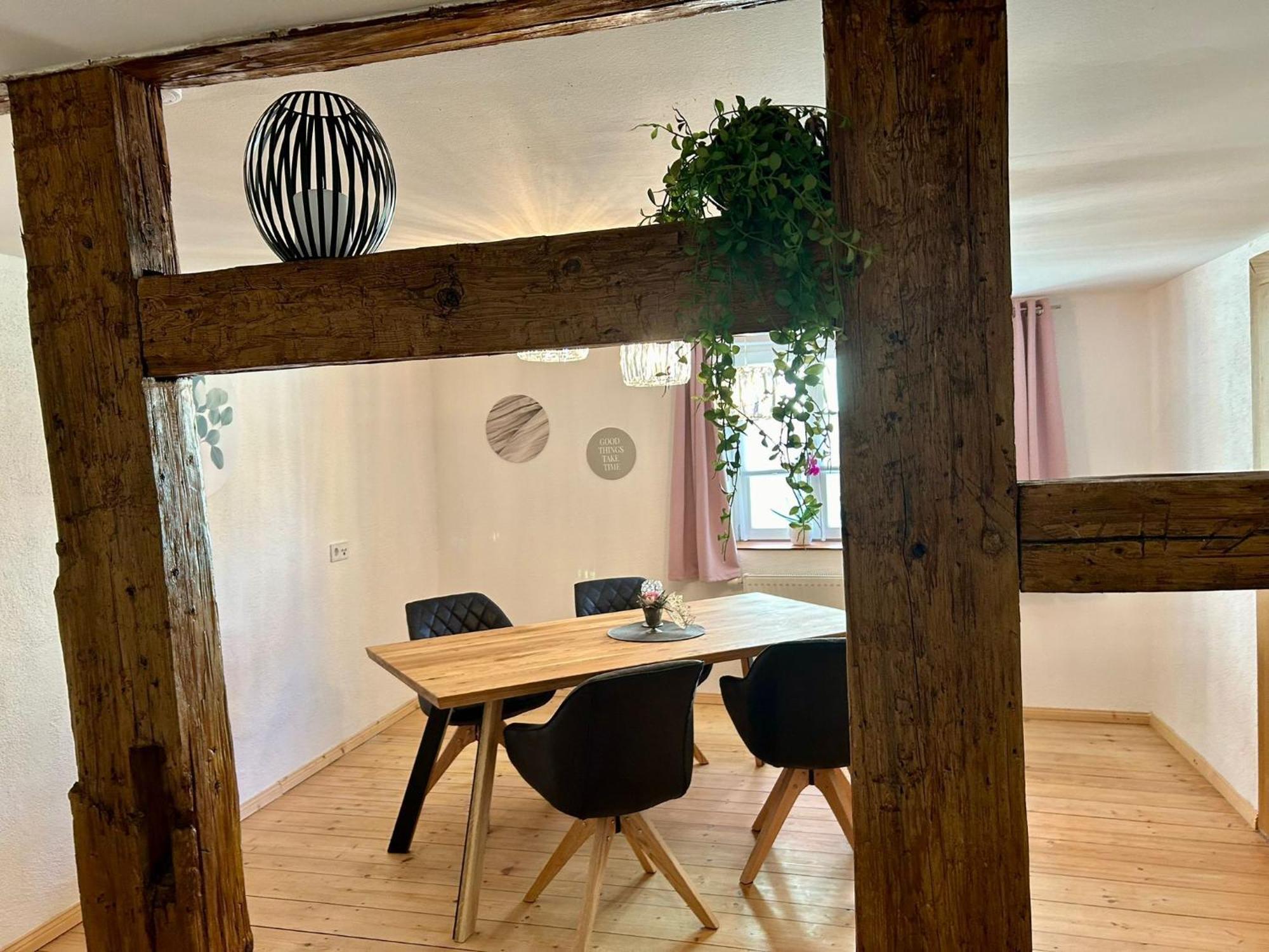 Apartmán Dornroeschen Dinkelsbühl Exteriér fotografie