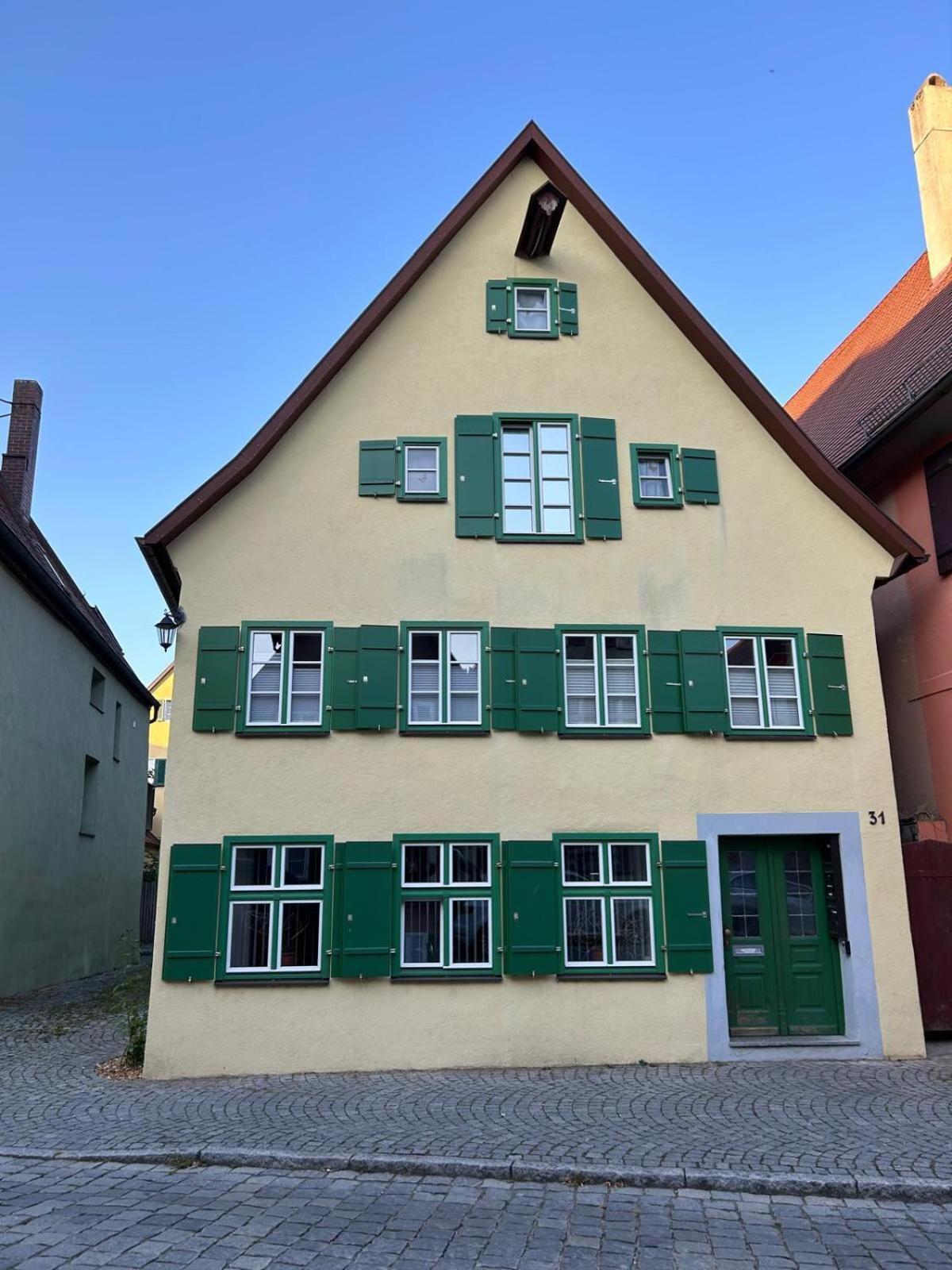 Apartmán Dornroeschen Dinkelsbühl Exteriér fotografie